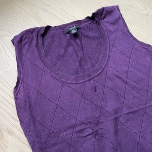 Purple Sweater Vest